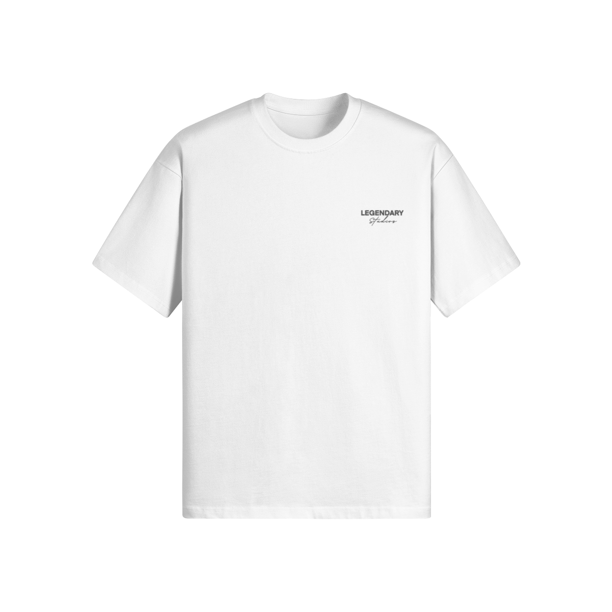 MONOCHROME BLANC 'MILANO' LUXURY LABEL TEE