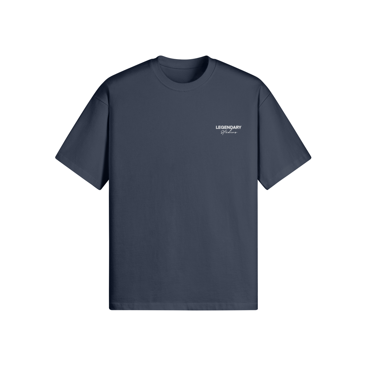 INDIGO BLUE 'MILANO' LUXURY LABEL TEE