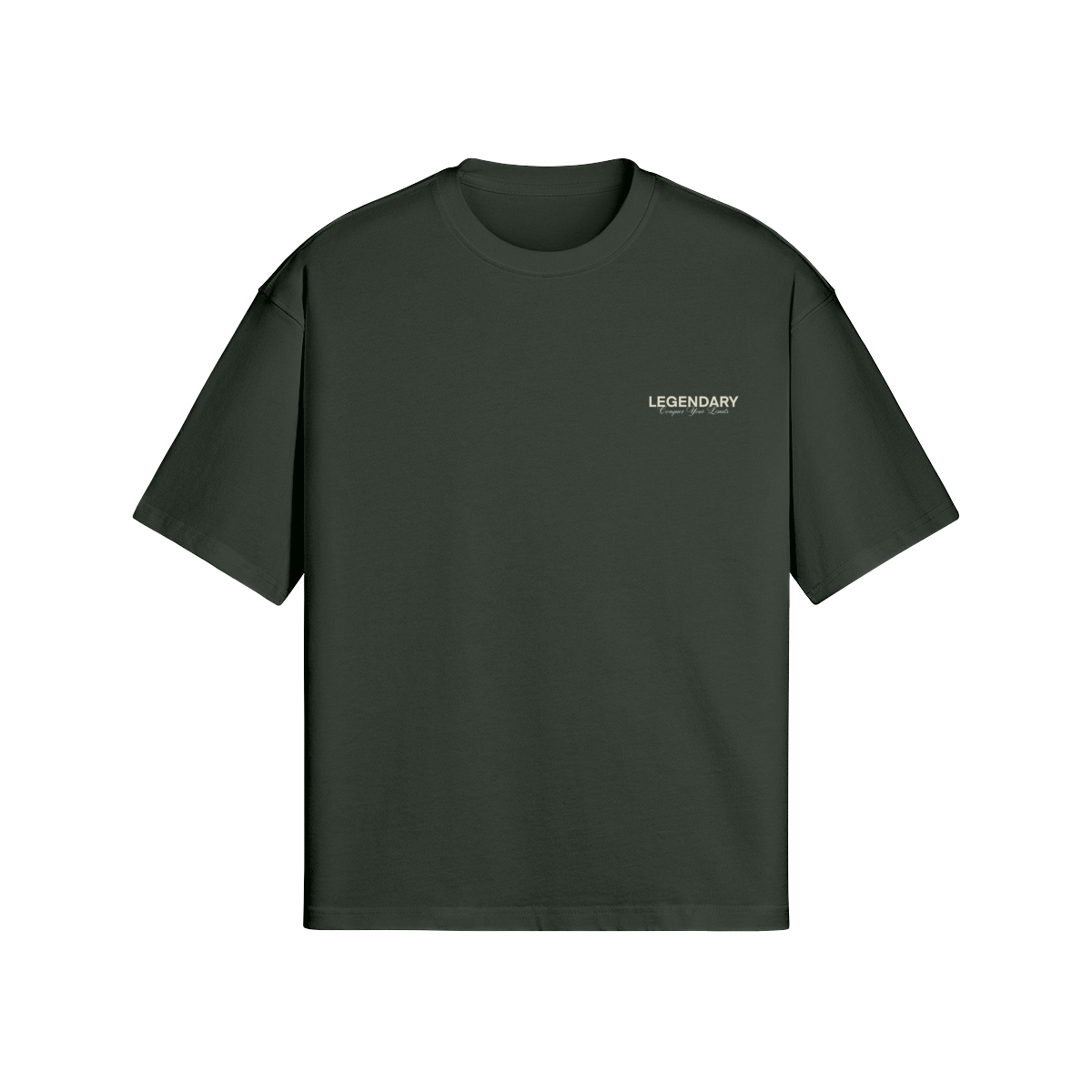 SEQUOIA GREEN 'TRIUMPH COMPETITION' BOXY TEE
