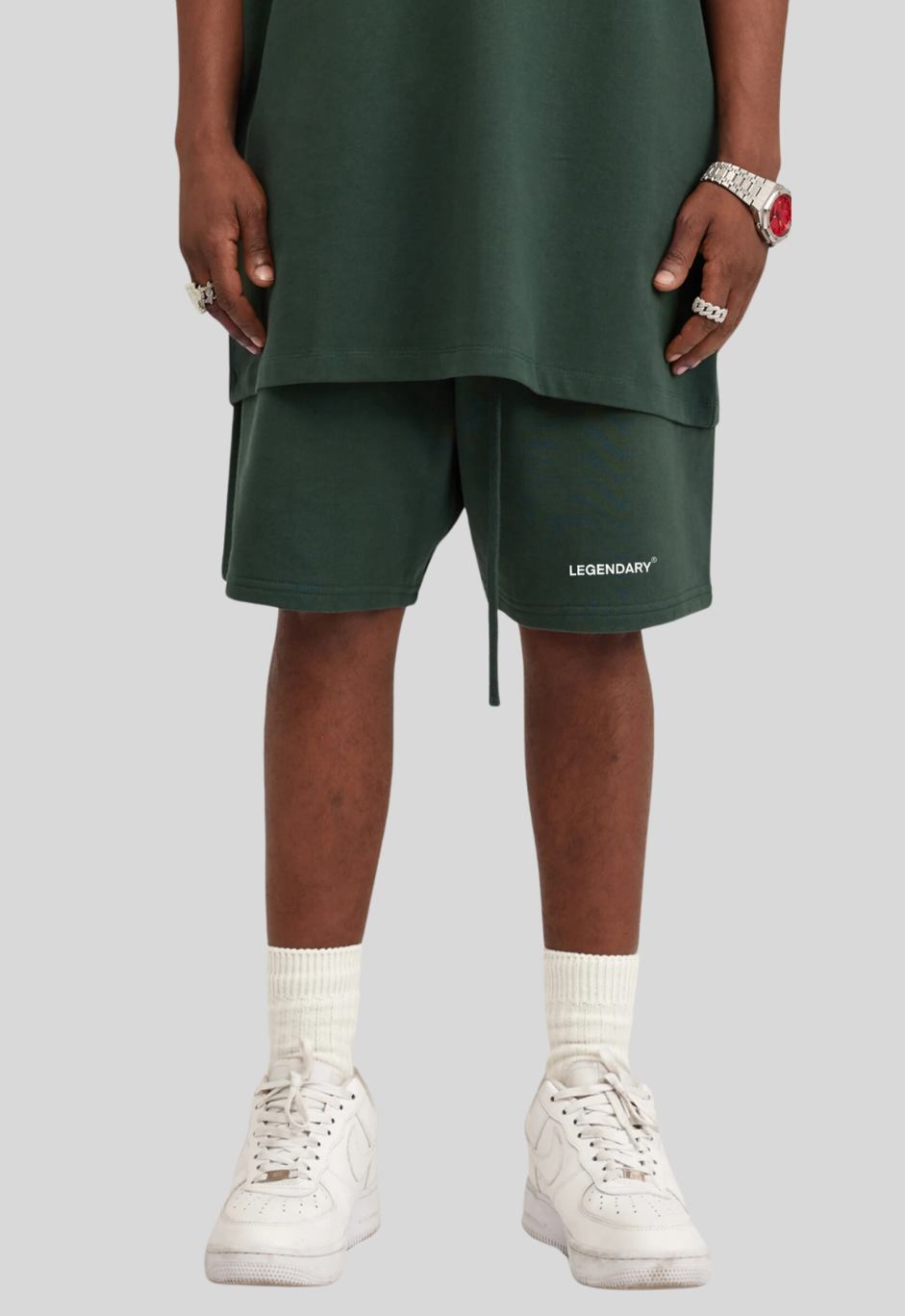 VERDANT GREEN STAPLE SHORTS