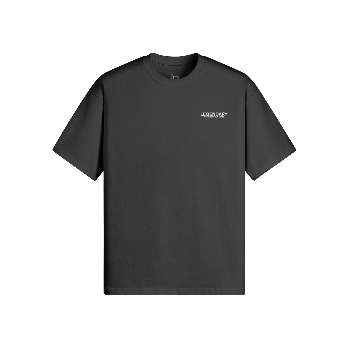 BLACK STAPLE T-SHIRT