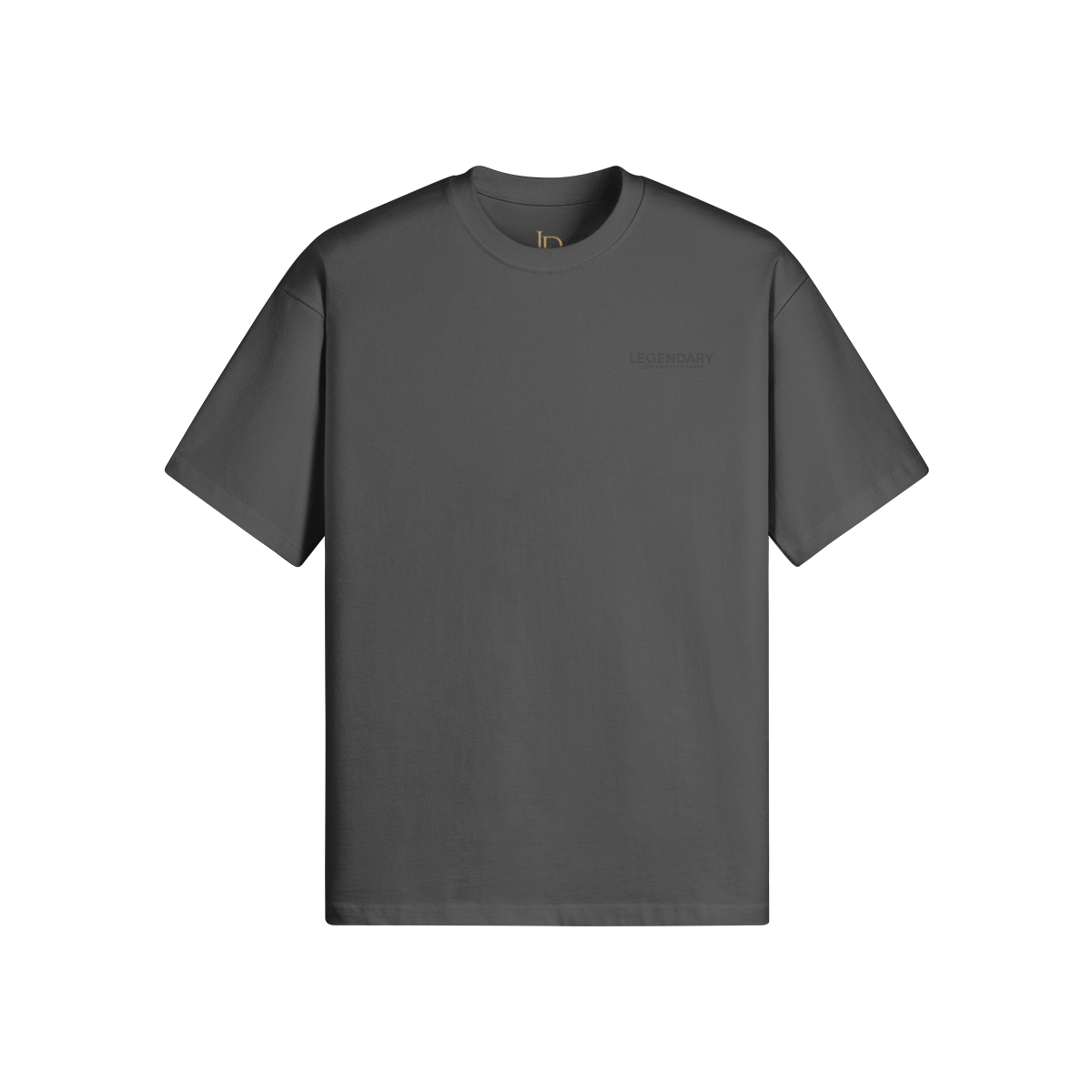 CARBON GRAY STAPLE T-SHIRT