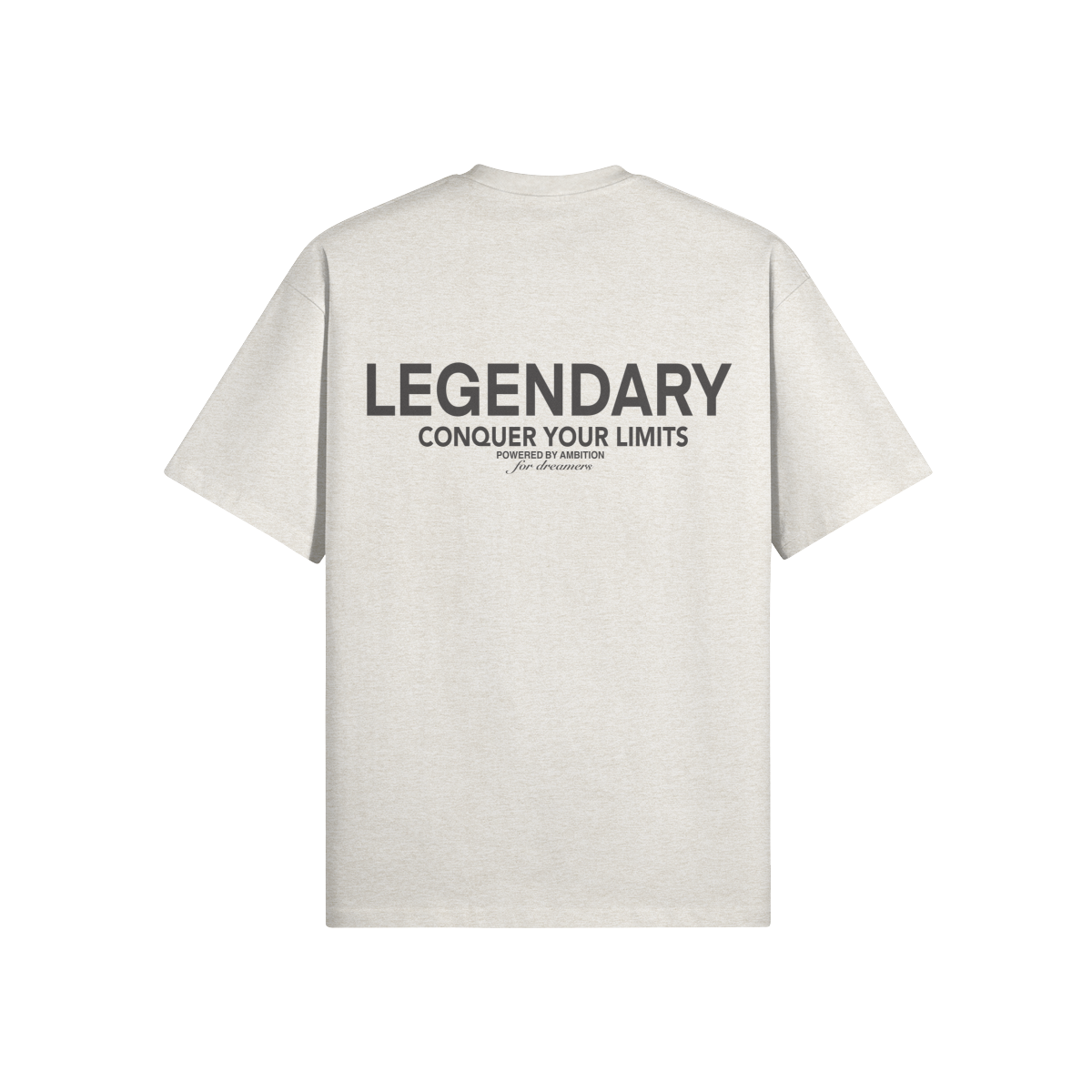 HEATHER GREY CYL STAPLE T-SHIRT