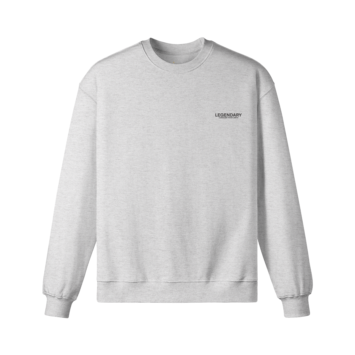 HEATHER GREY CYL STAPLE SWEATSHIRT