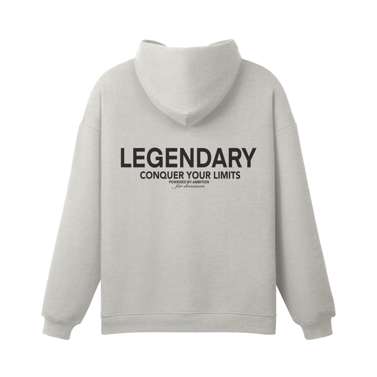 HEATHER GREY CYL STAPLE SNAP HOODIE