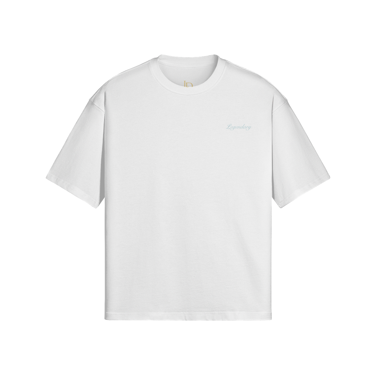 WHITE ANGELIC BOXY T-SHIRT