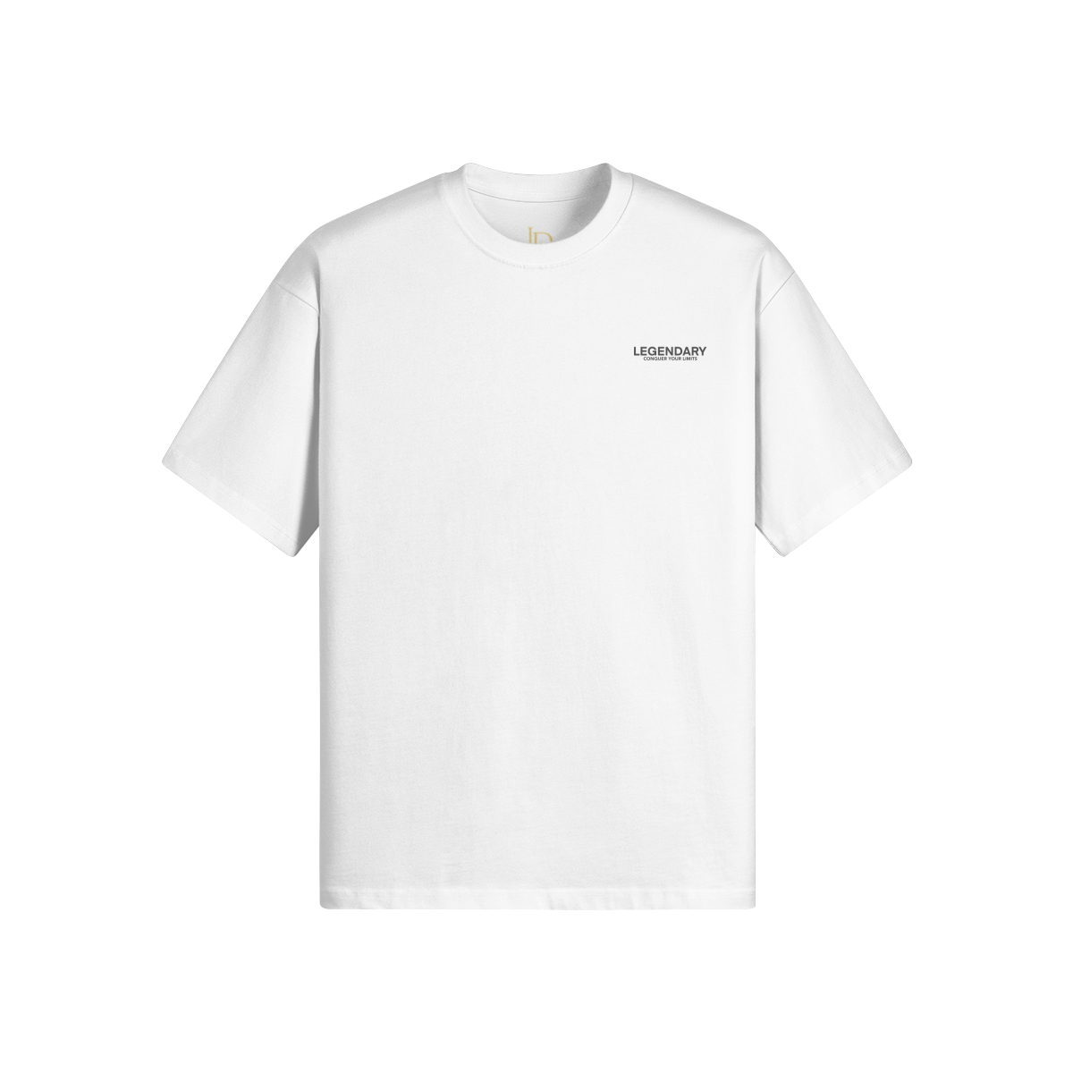 WHITE "FALLEN" T-SHIRT