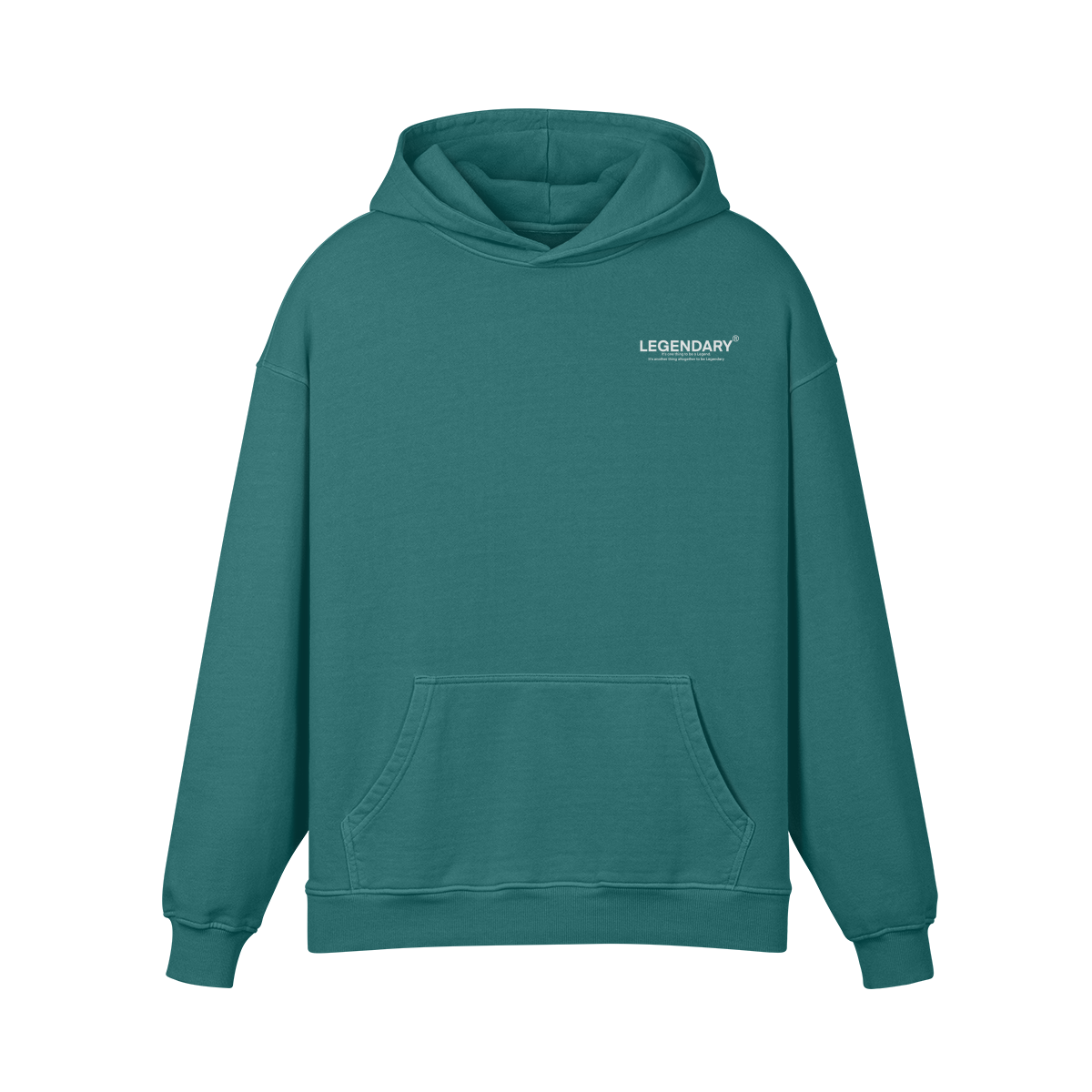 SEAFOAM GREEN "GOD SENT" HOODIE