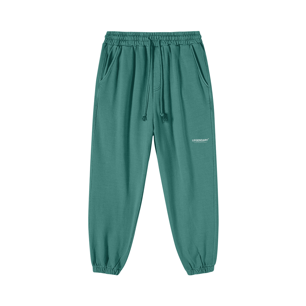 SEAFOAM GREEN VINTAGE BAGGY SWEAT PANTS