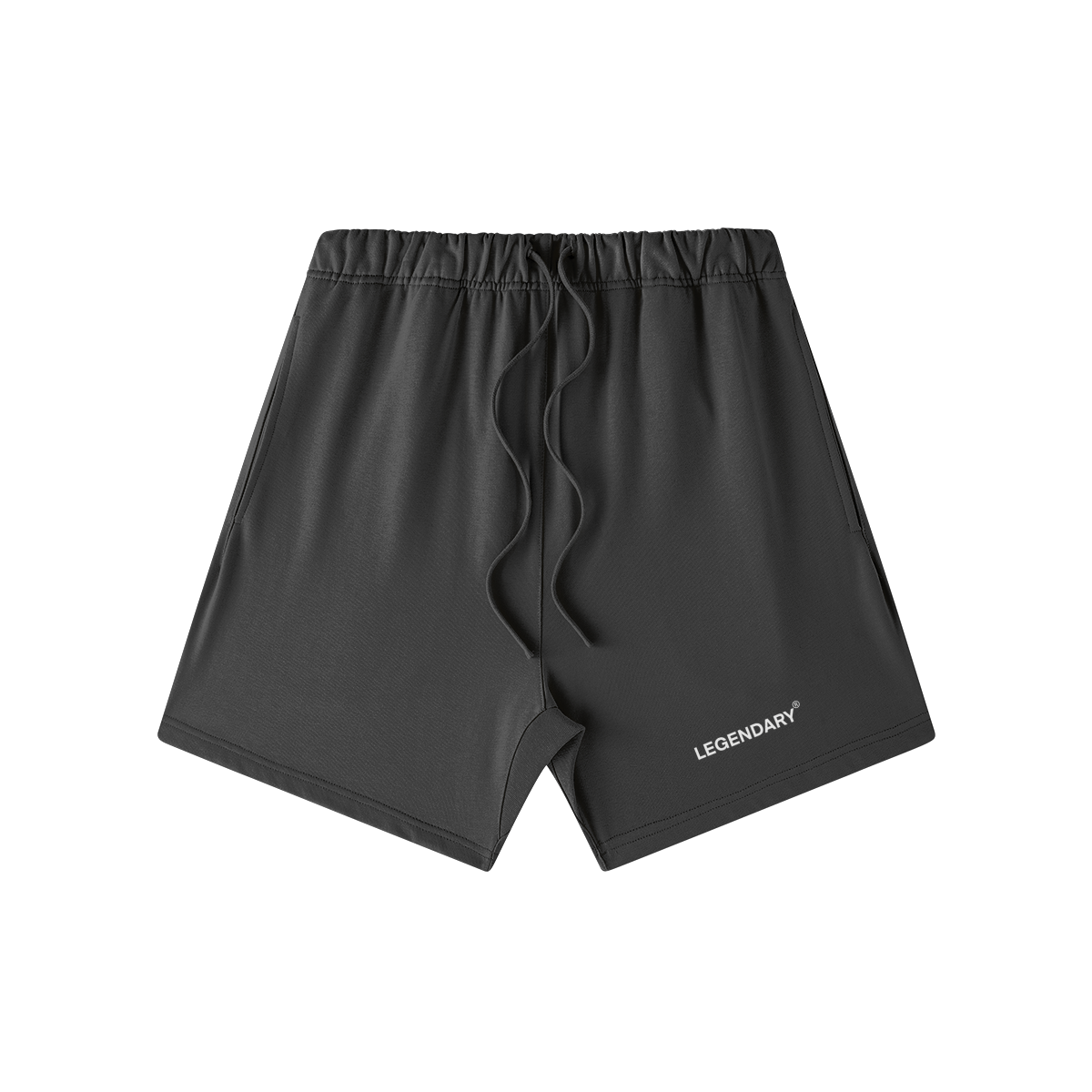 BLACK STAPLE SHORTS